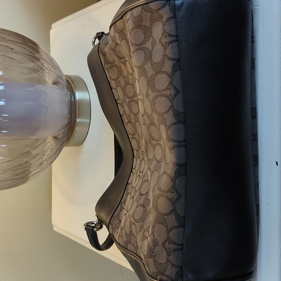 Coach Bag C Logo Black & Gray - Picture 3 of 5